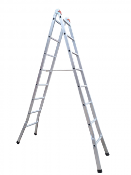 Thang nhôm gấp chữ A khóa tự động 3m