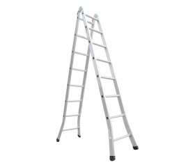 Thang nhôm gấp chữ A Ameca AMC-M309C chiều cao chữ A 2,53m